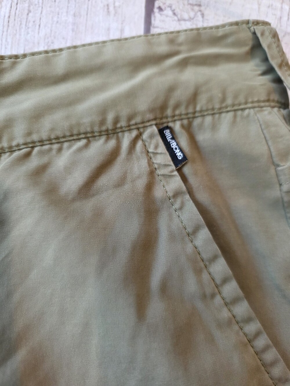 Billabong Men's Size 34 Casual Chino Surfer Shorts 8.5 Inseam Lightweight Tan - Picture 7 of 10